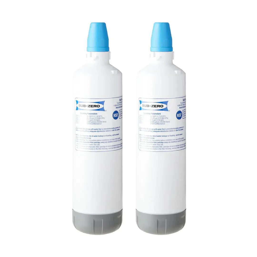 Sub-Zero 7012333 UC-15 ice maker water filter installed in a Sub-Zero ice maker, ensuring clean and purified ice production.